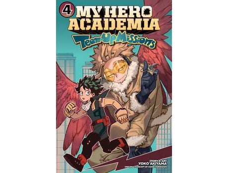 Livro My Hero Academia: Team-Up Missions, Vol. 4 de Kohei Horikoshi ( Inglês )