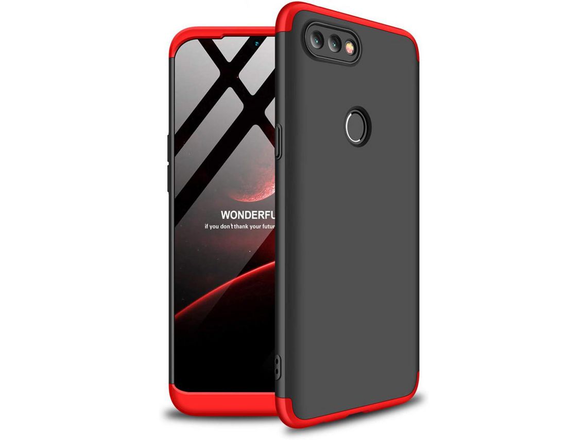 Capa para Realme U1/Realme 2 Pro(6.3) HONGWE. Vidro Temperado Anti-Choque