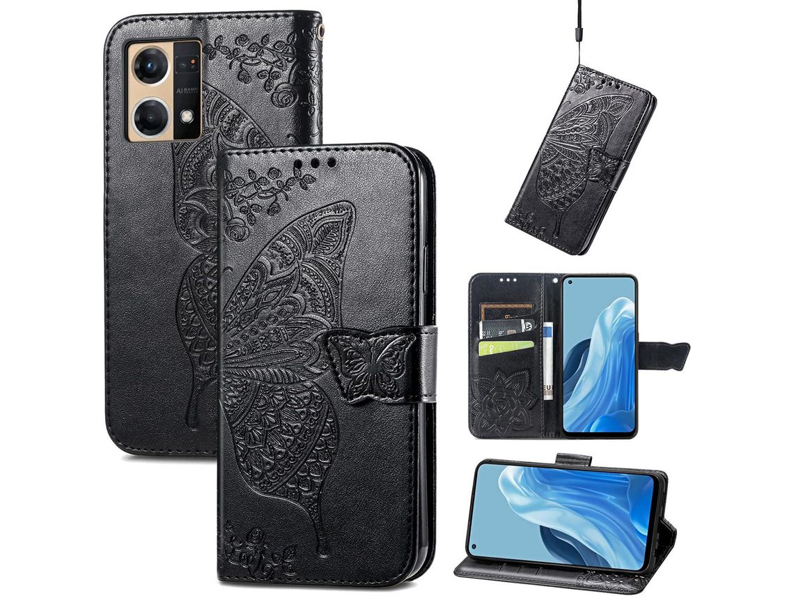 Capa Fólio para Oppo Reno 7 4G HONGWE.