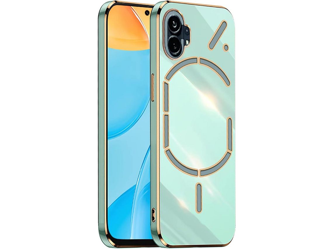 Capa para Nothing Phone 1 HONGWE. Dourado