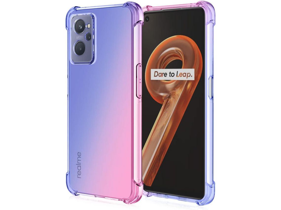 Capa para Realme 9I 5G HONGWE. Anti-Choque Transparente