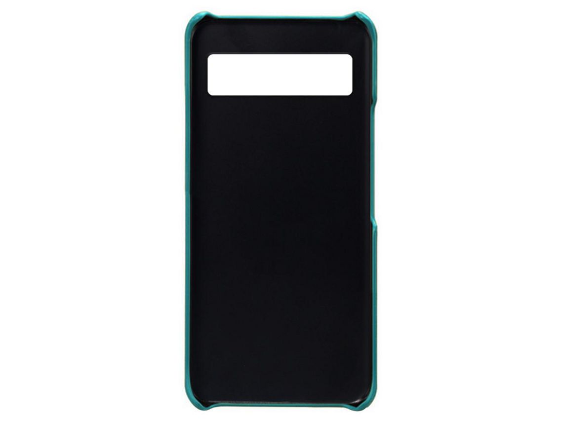 Capa para Google Pixel 6A Pele Sintética Verde