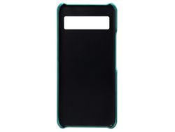 Capa para Google Pixel 7A Pele Sintética Anti-Choque Verde