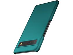 Capa para Google Pixel 7A Pele Sintética Verde