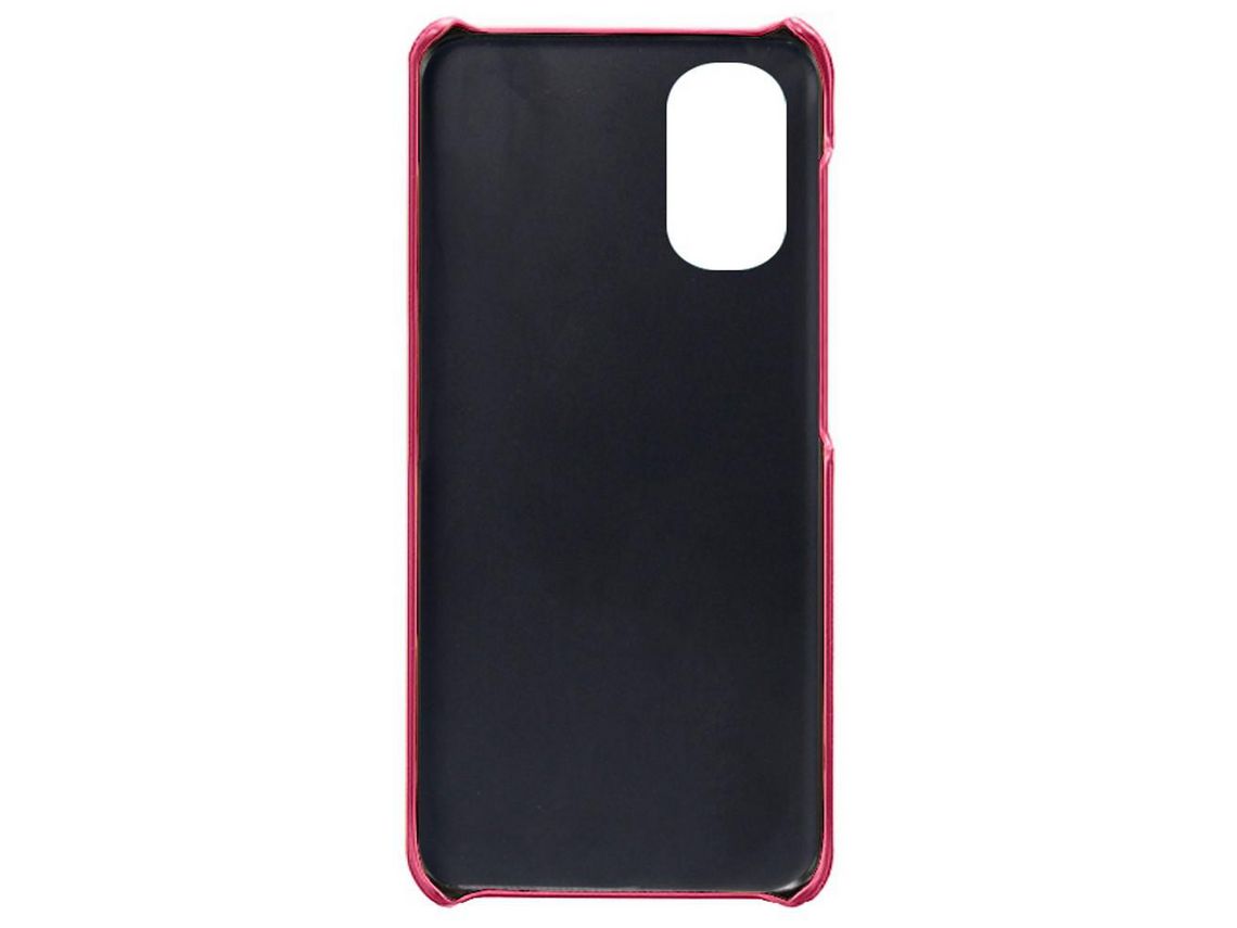 Capa para Motorola Pele Sintética Rosa