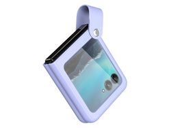 Capa para Motorola Pele Sintética Roxo