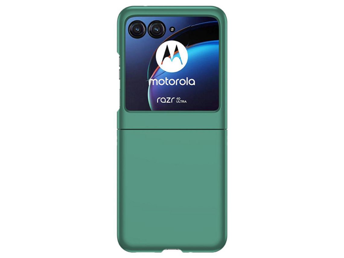 Capa para Motorola Pele Sintética Verde