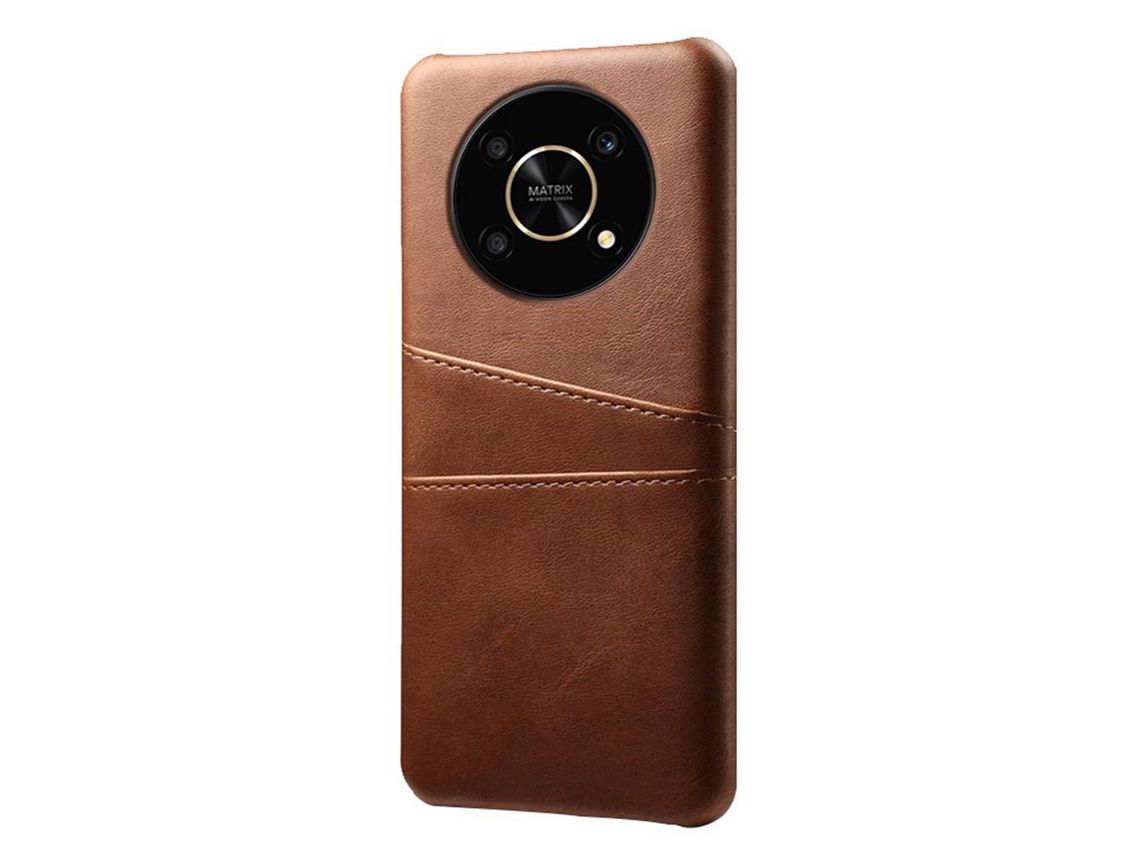 Capa para Honor com Porta-Cartões Castanho