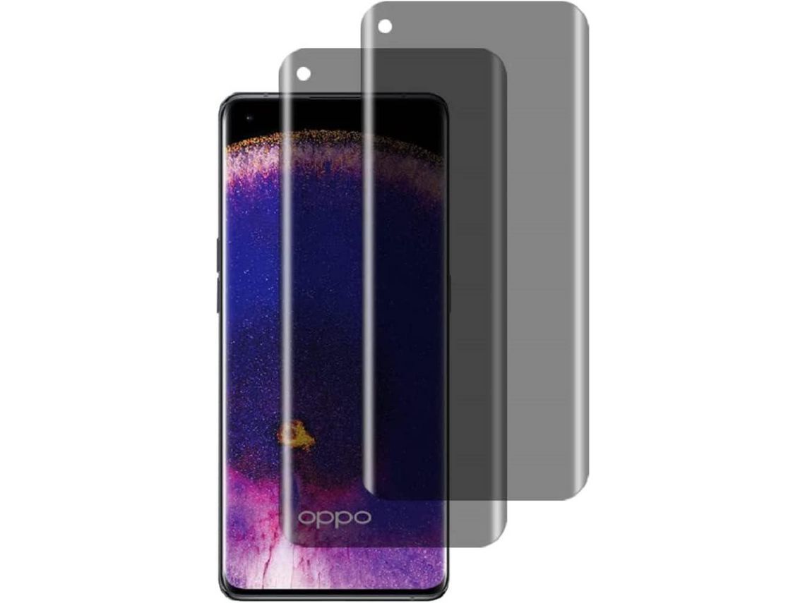 Conjunto de Películas de Ecrã para Oppo Find X5 Pro HONGWE. Vidro Temperado (2un)