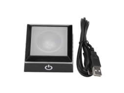 2026 base de Luz Led 3d Cuadrada Multicolor para Cristal Arte Vidrio Decoración