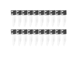 Base Led 2-hole 2-cor 3-pino Ânodo Comum 20pcs