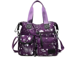 Bolsa Tote AQUAFORGE Espaçosa, Alça, Vários Bolsos, Zíper, Ombro, Nylon