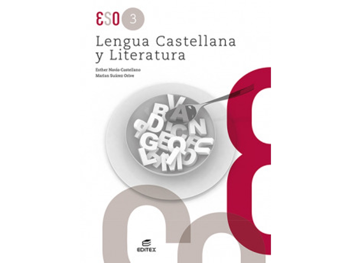 Livro Lengua Castellana Y Literatura 3º Eso de Navío Castellano e Esther