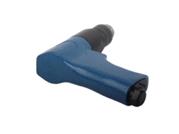 Furadeira pneumática de alta resistência de 1/4", reversível (sentido horário/anti-horário), controle com uma mão, 1800 rpm, exaustão com silenciador.