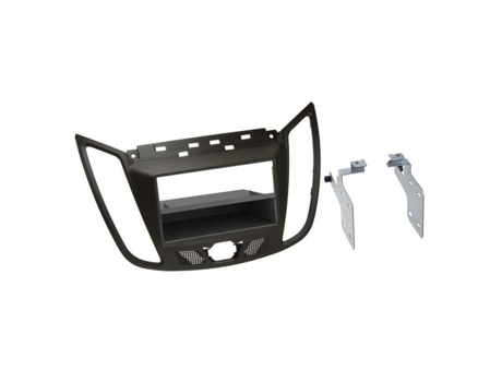 Adaptador Frontal 2 Din com Compartimento de Arrumação Ford C-Max 2010 Castanho Escuro