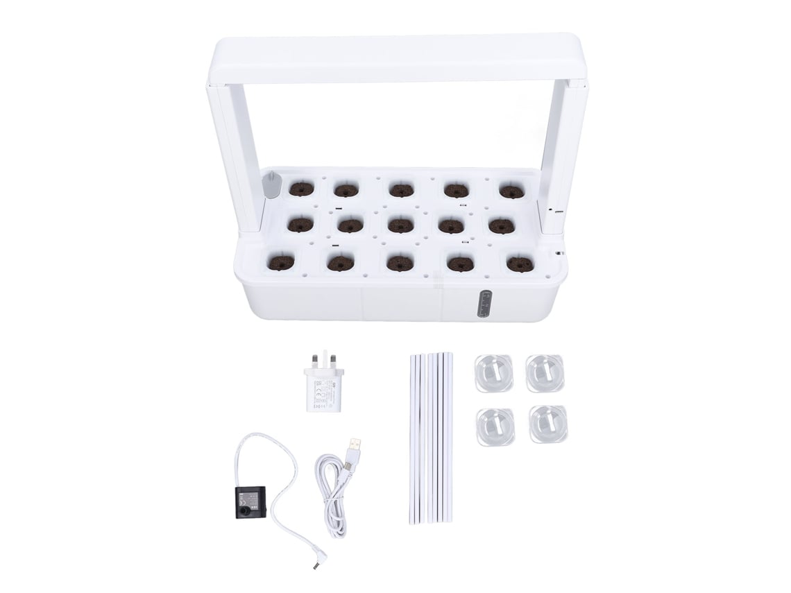 Sistema de Cultivo Hidropônico com Luz LED, UK 220 240v S/MARCA