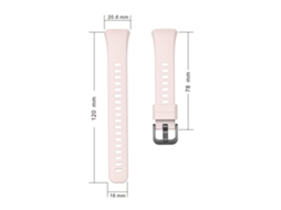 Cinto de silicone ajustável para Honor Band 6 EOOCOO