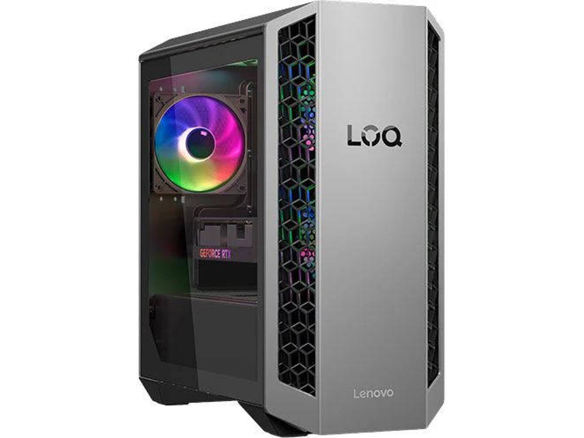 Desktop Gaming LENOVO Loq Tower 26ADR10-937 (AMD Ryzen 7 8745HX - NVIDIA GeForce RTX 5070 - RAM: 32 GB - 1 TB SSD)
