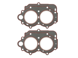 2 Peças Junta De Cabeçote De Motor De Popa Plástica 63v‑11181‑a1 Para Barco 2 Tempos 15 Hp