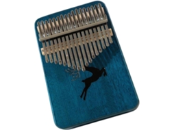 Kalimba Profissional De 17 Teclas Em Madeira De Faia