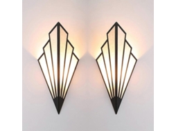 Lâmpada De Parede Led Com Base De Ferro Puro E Abajur De Linho, Tomada E12, Instalação Simples, Ideal Para Vários Ambientes