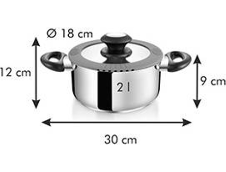 Tacho  Smartcover com tampa 18 cm 2.0 l