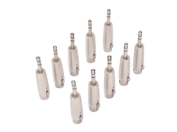 Aetheria 10pcs Adaptador 1/4 Trs para Xlr Fêmea 3 Pinos Conector Estéreo Balanceado 6.5mm