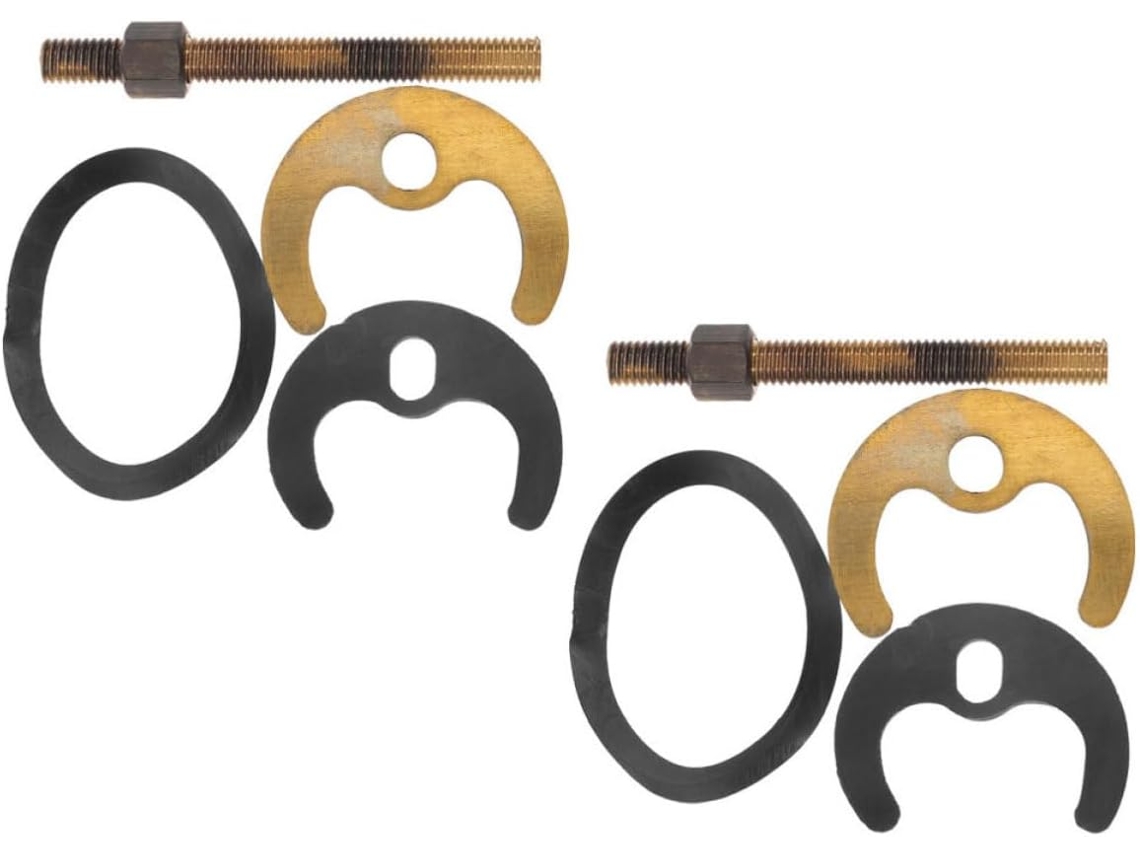 Kit De Fixação Collbath Em Aço Inoxidável Com Parafusos E Arruelas Para Instalação Torneiras, Acessório Multifuncional
