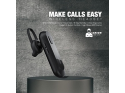 Oraimo Fones De Ouvido Bluetooth 5.0 Sem Fio Para Conversa Unilateral Com Longa Autonomia