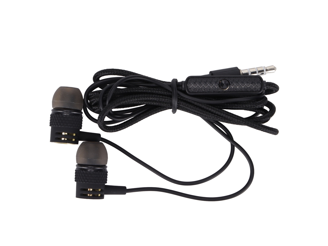 Conectores de Ouvido com Microfone e Isolamento de Ruído EOOCOO