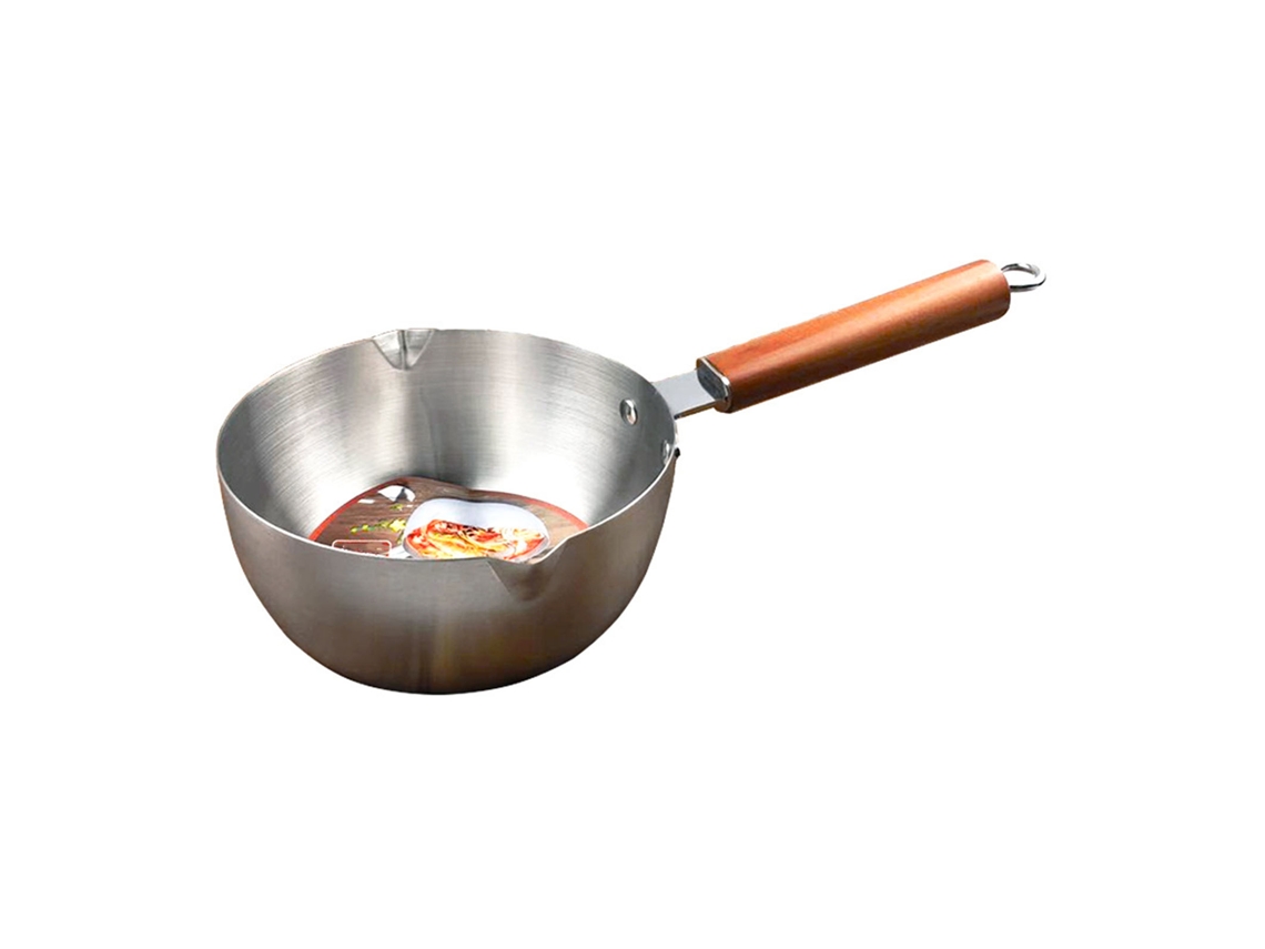 Panela Aquecedora de Leite Aço Inoxidável S/MARCA 20cm