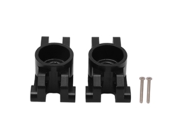 2pcs Braços De Junta Traseira De Alumínio Para Rc Traxxas Sledge 1/8 Monster Truck 95076-4 Preto