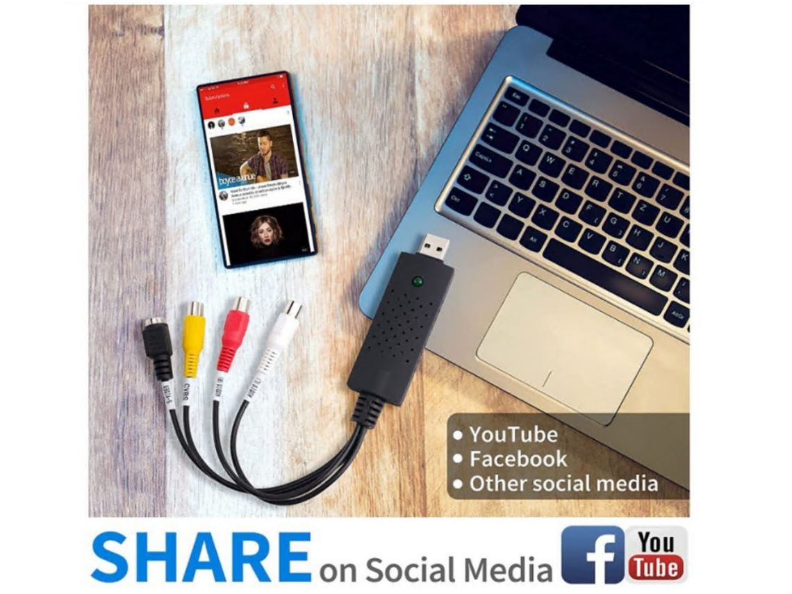 Adaptador Vhs To Digital Converter OHPAHw1401 Preto Worten.pt