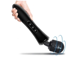 Bestvite Super Poderoso Massageador Portátil Sem Fio Para Tecidos Profundos, Carregamento Usb, Silicone Abs À Prova Dágua