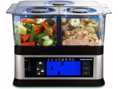Máquina de Cozer a Vapor MORPHY RICHARDS 48780 (8.2 L - 600 W) — 8.2L | 600W