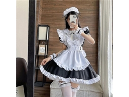 Traje de Anime Maid Lolita Fasst para Halloween, Cosplay, Vestido, Outfit