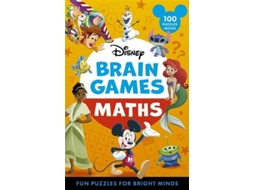 Livro Disney Brain Games Maths De Walt Disney (inglês)