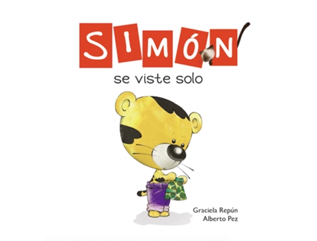 Livro Simón Se Viste Solo de Graciela Repún (Espanhol)