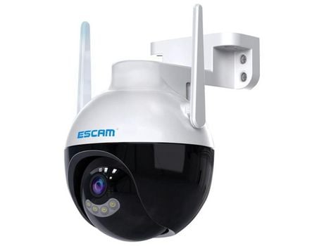 Câmera de Segurança Ip ESCAM Qf300 3Mp Outdoor Visão Noturna Wi-Fi Branco