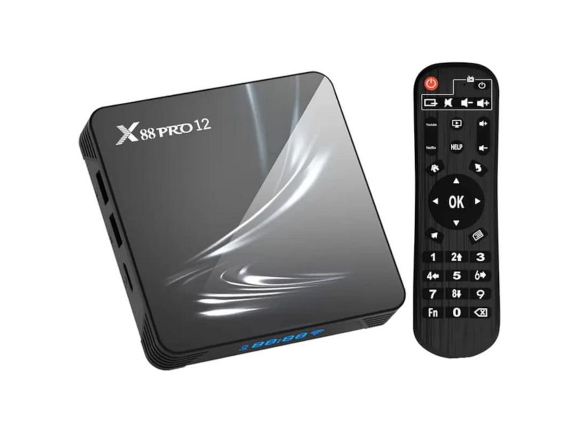 X88 Pro 12 Rk3318/2 Gb/16Gb Android 12 Android Tv