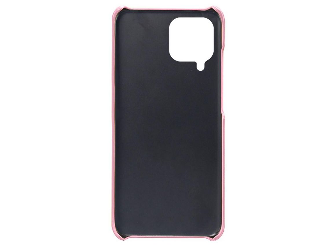 Capa para Samsung Galaxy M33 5G Pele Sintética Rosa