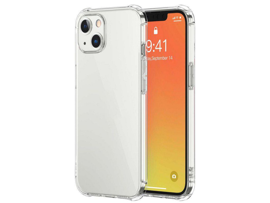 Capa para iPhone 13 Silicone Textura Macia Anti-Choque