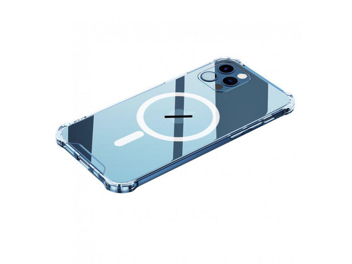 Capa para iPhone 13 Mini Anti-Choque Magnética Transparente