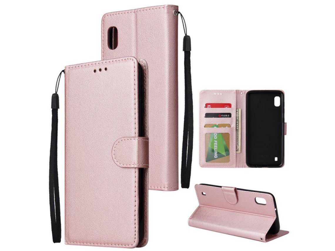 Capa para Samsung A10 Pele Rosa