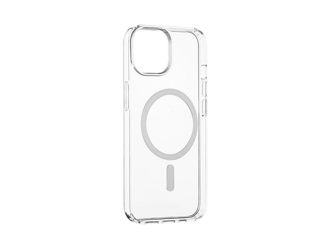 Capa para iPhone 15 Plus FIXED Silicone Transparente