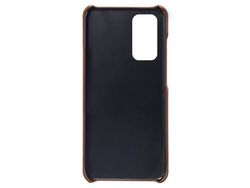Capa para Samsung Galaxy M13 Pele Sintética Castanho