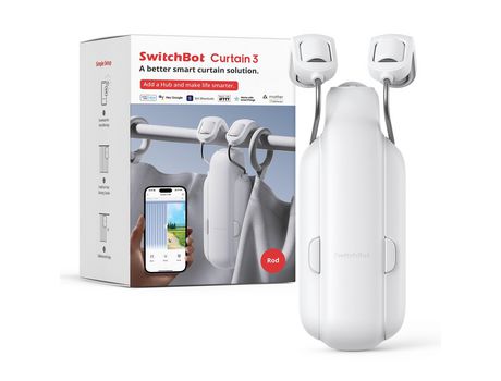 Cortina SWITCHBOT Rod/Roede Versão 3 2023 Branco