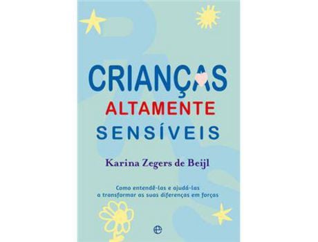 Livro Crianças Altamente Sensíveis de Karina Zegers ( Português )