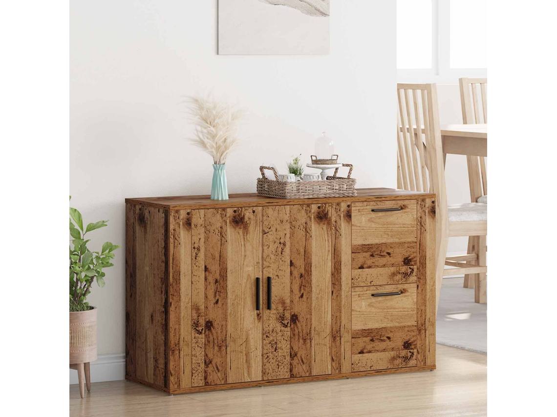 Vidaxl Buffet Madeira Antiga 100 X 33 X 59,5 Cm Madeira Processada