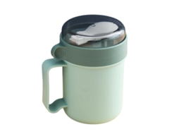 Copo Térmico 500ml Para Sopa, Portátil, À Prova De Vazamentos, Com Parede Dupla A Vácuo, Ideal Para Escola, Escritório E Uso Externo